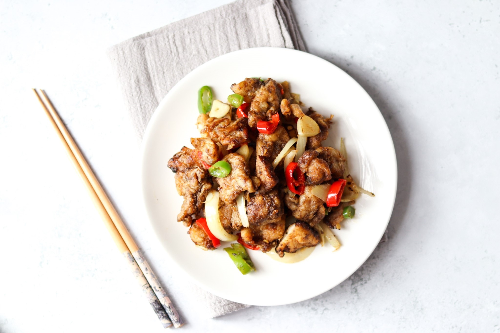 Crispy Salt And Pepper Chicken My Morning Mocha