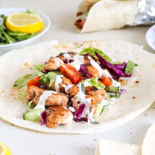 Chicken Shish Kebab Wraps (Roll)