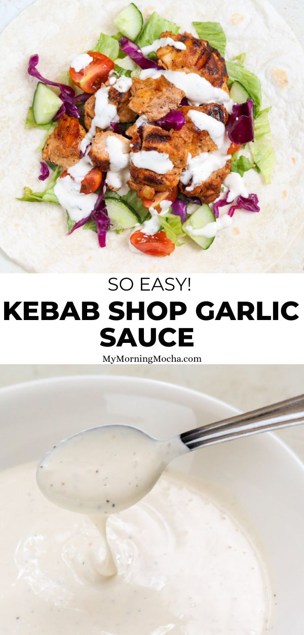 Kebab Shop Garlic Sauce! My Morning Mocha