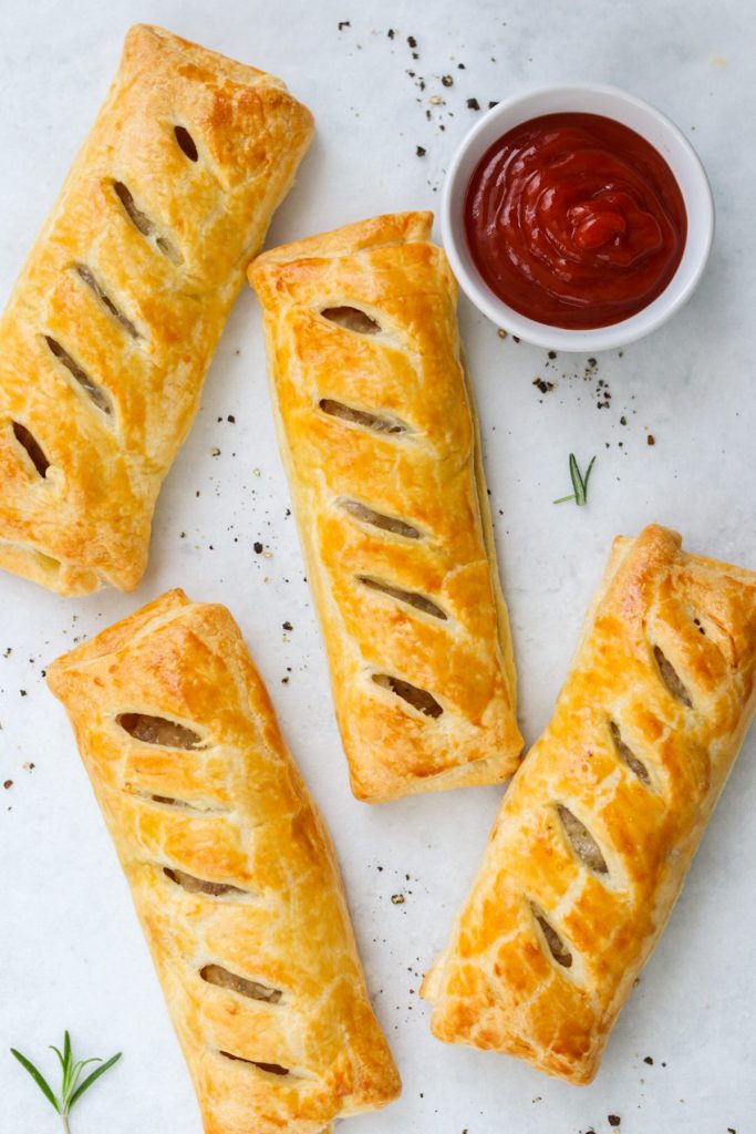 Puff Pastry Sausage Rolls (Like Greggs) My Morning Mocha