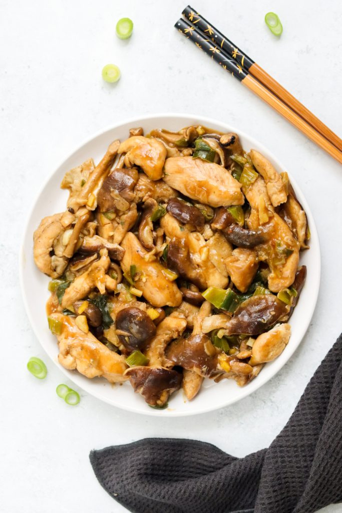 Chinese Chicken And Mushroom (Stir Fry) - My Morning Mocha
