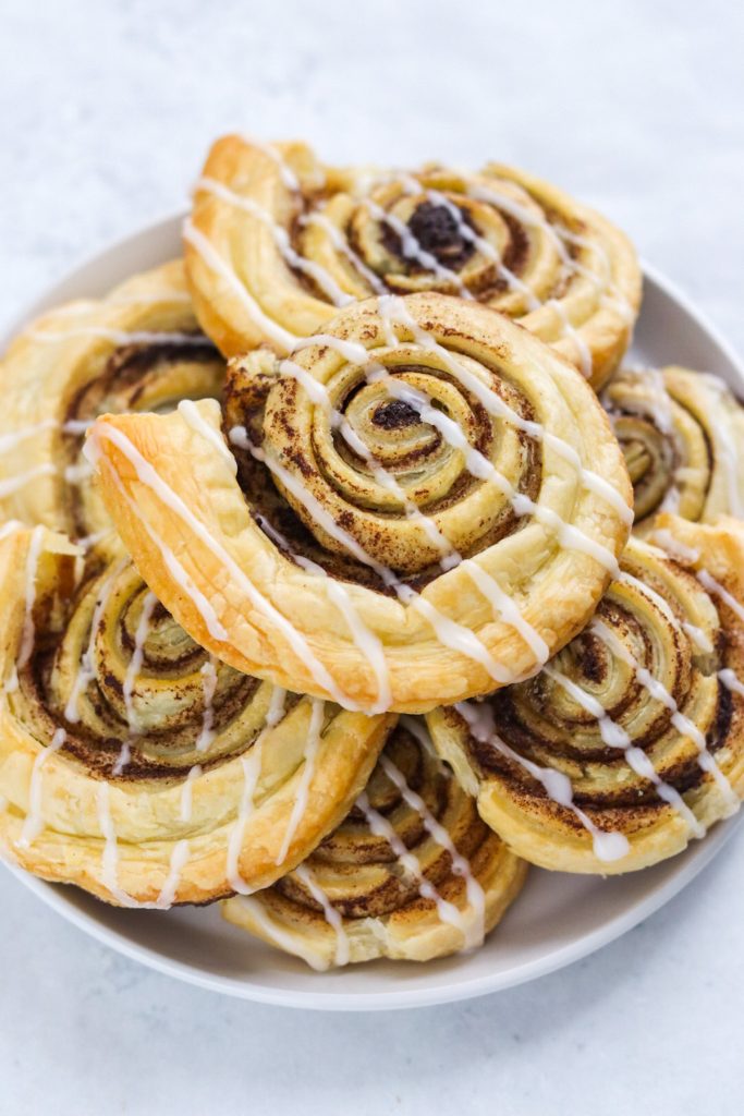 Puff Pastry Cinnamon Swirls (The Best) - My Morning Mocha