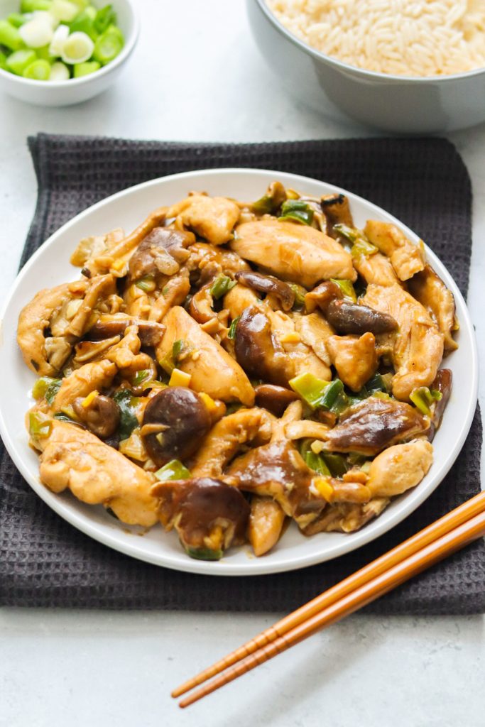 Chinese Chicken And Mushroom (Stir Fry) - My Morning Mocha