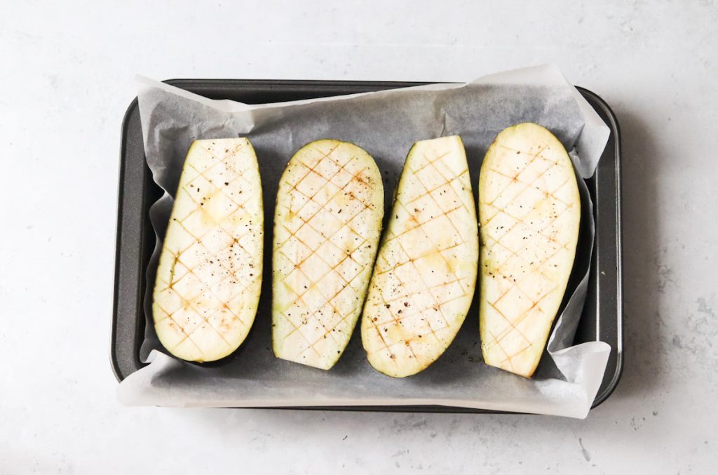 Roasted Aubergine (Oven Baked) My Morning Mocha