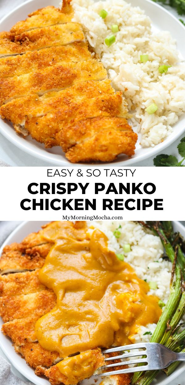 Crispy Panko Chicken Breasts My Morning Mocha