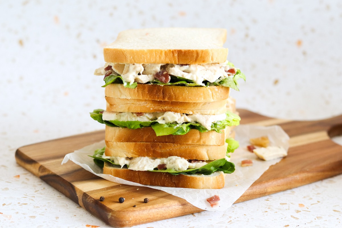 Chicken Mayo Sandwich (The Best) My Morning Mocha