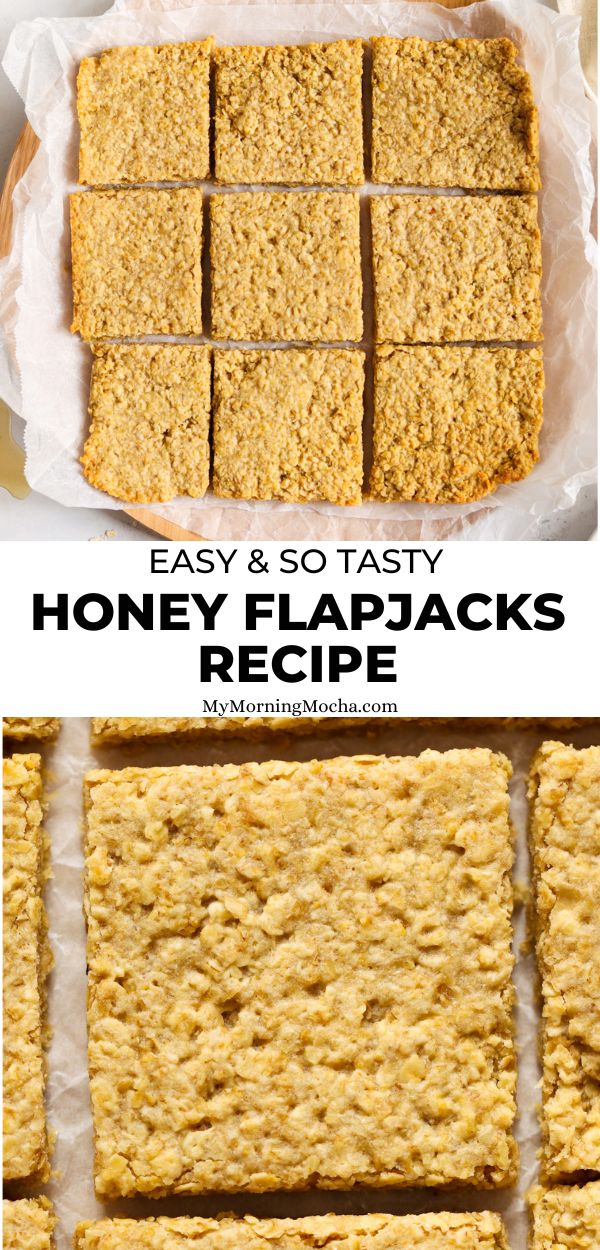 Easy Flapjacks Made With Honey My Morning Mocha