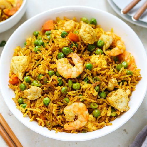 Singapore Fried Rice Takeaway Style Recipe - My Morning Mocha