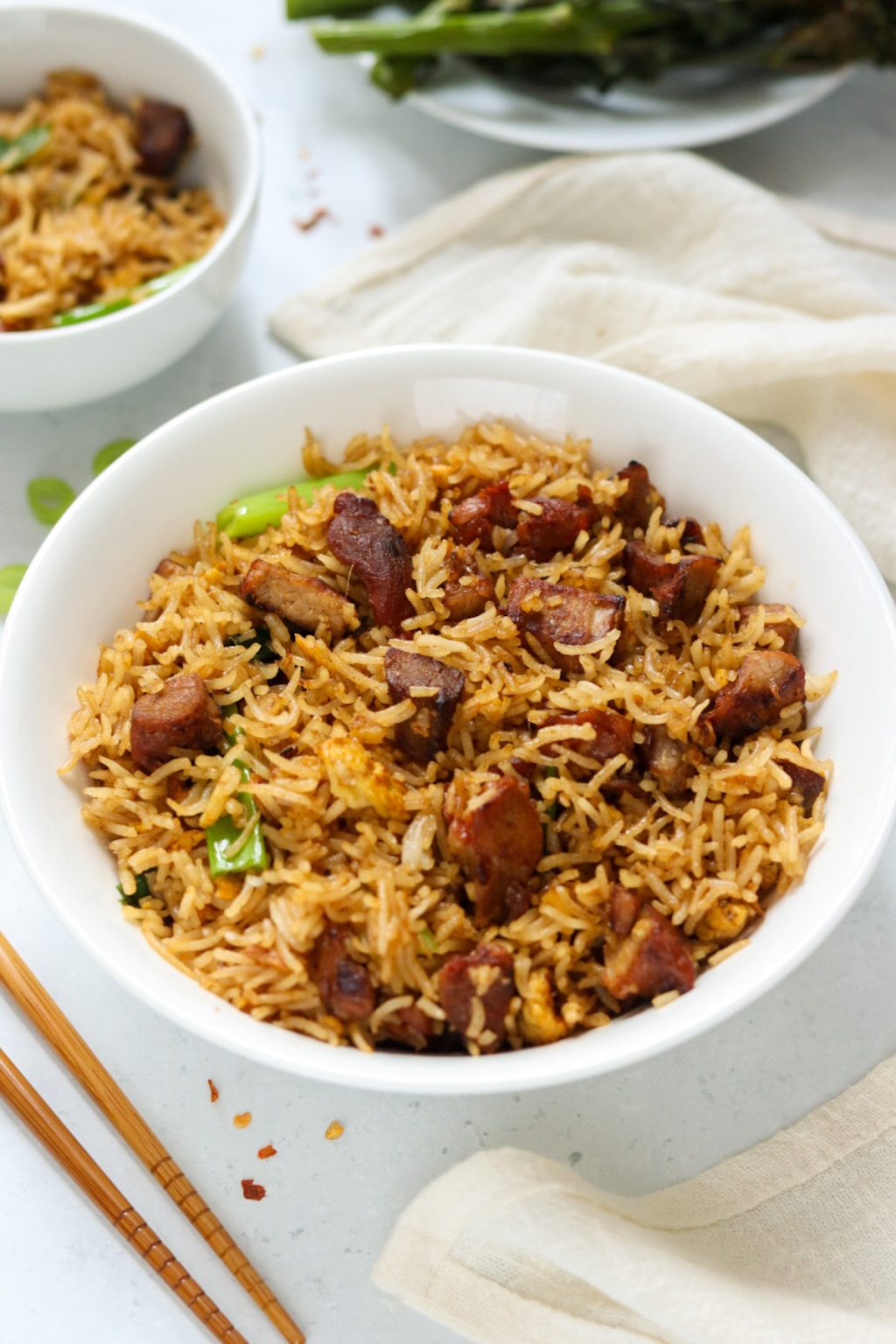 Siu Lab Rice Char Siu Pork Fried Rice - My Morning Mocha