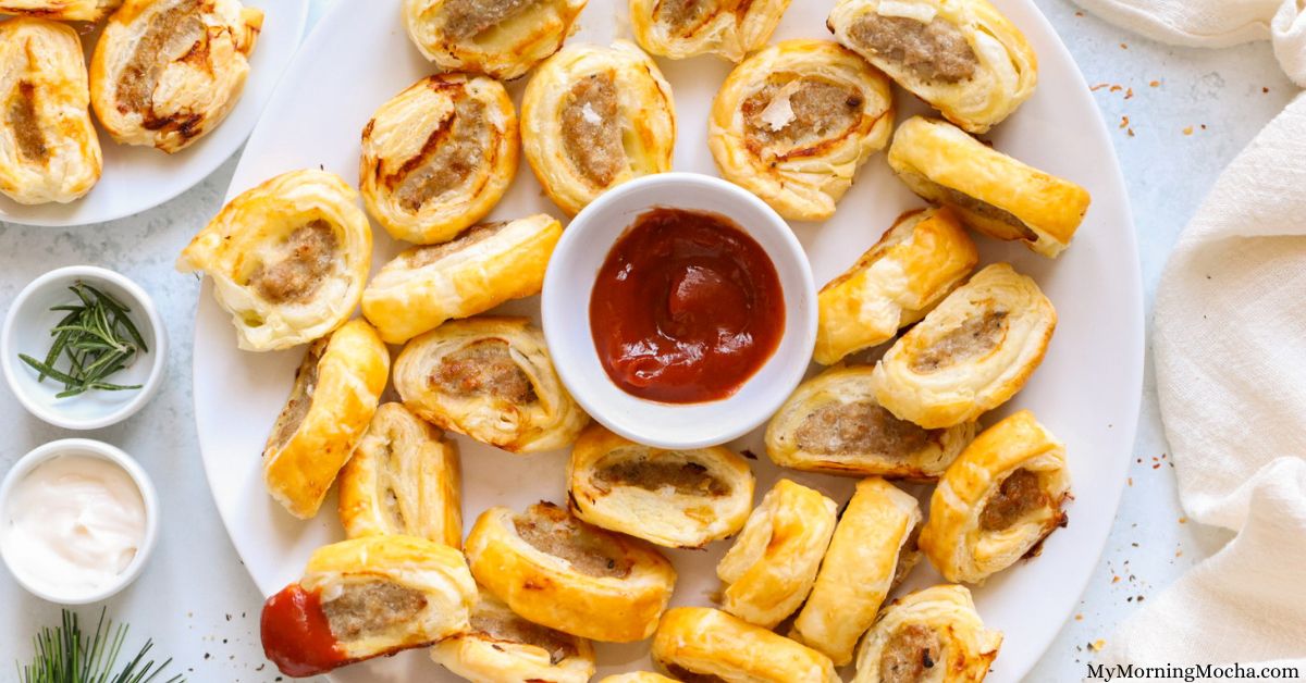 Mini Sausage Rolls (Perfect For Parties) - My Morning Mocha