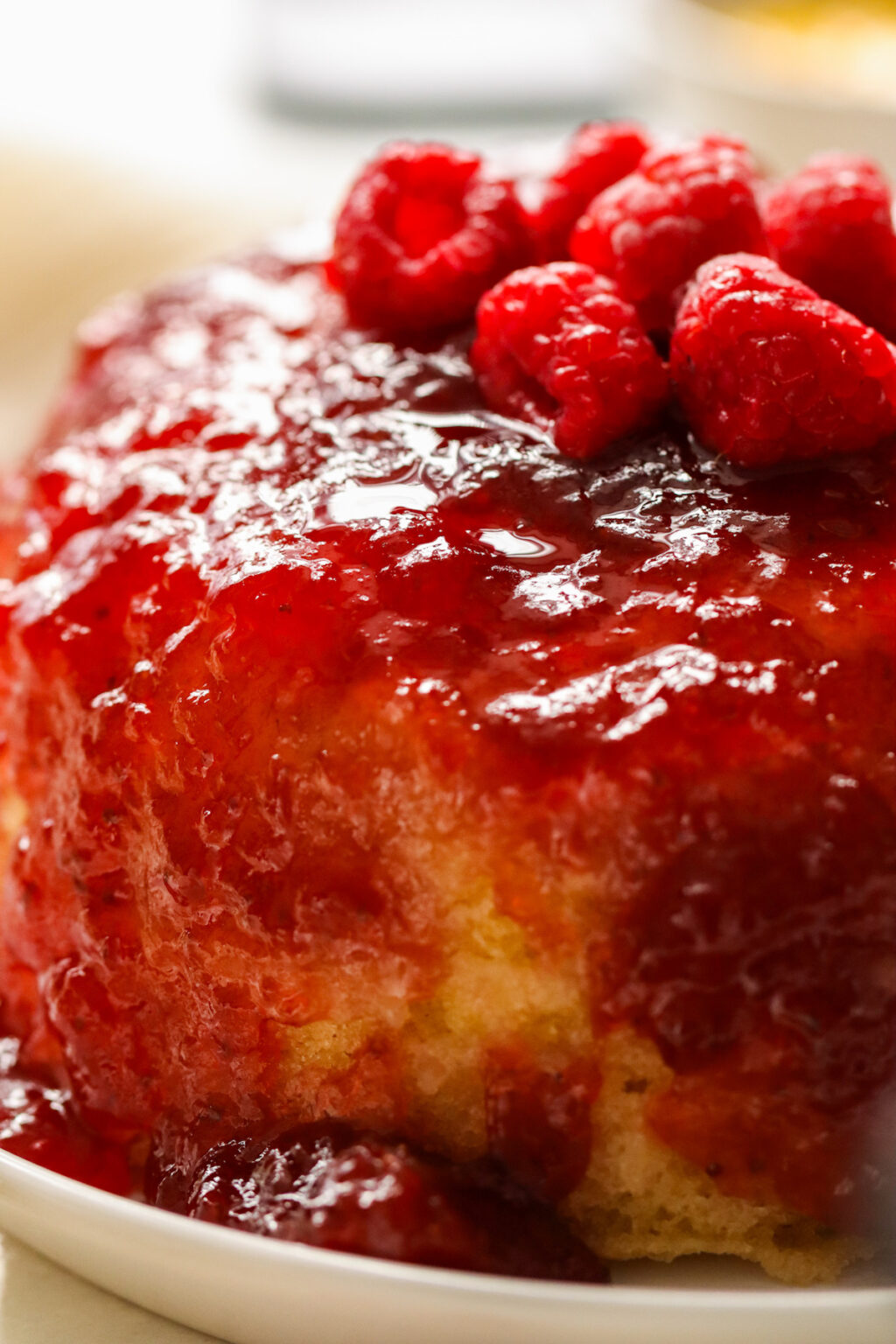 Microwave Jam Sponge Pudding My Morning Mocha