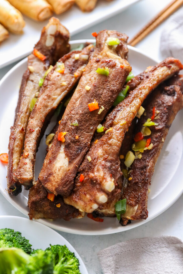 Salt And Pepper Ribs (Oven-Baked) - My Morning Mocha