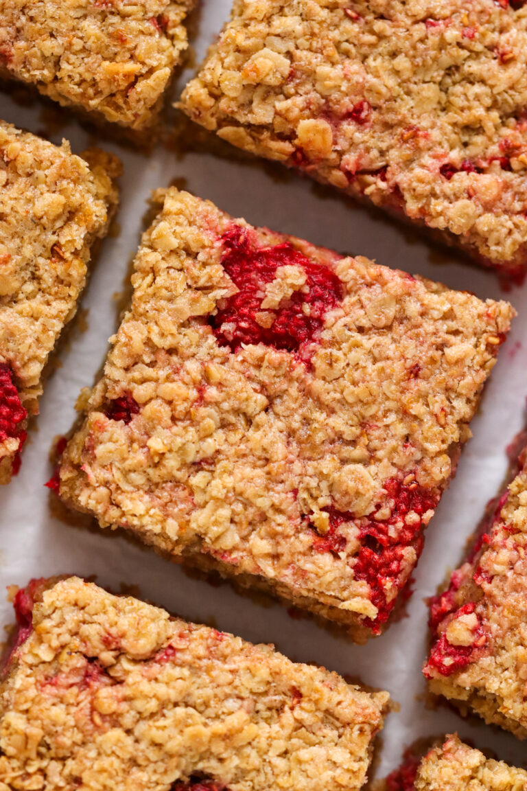 Raspberry Flapjacks (So Tasty) - My Morning Mocha