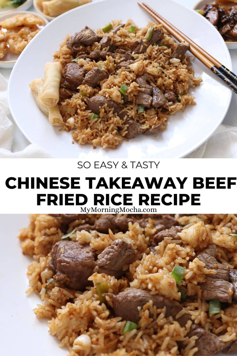 Beef Fried Rice (A Must-Try!) - My Morning Mocha
