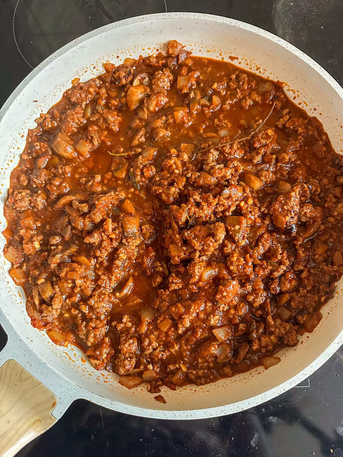Mince filling.