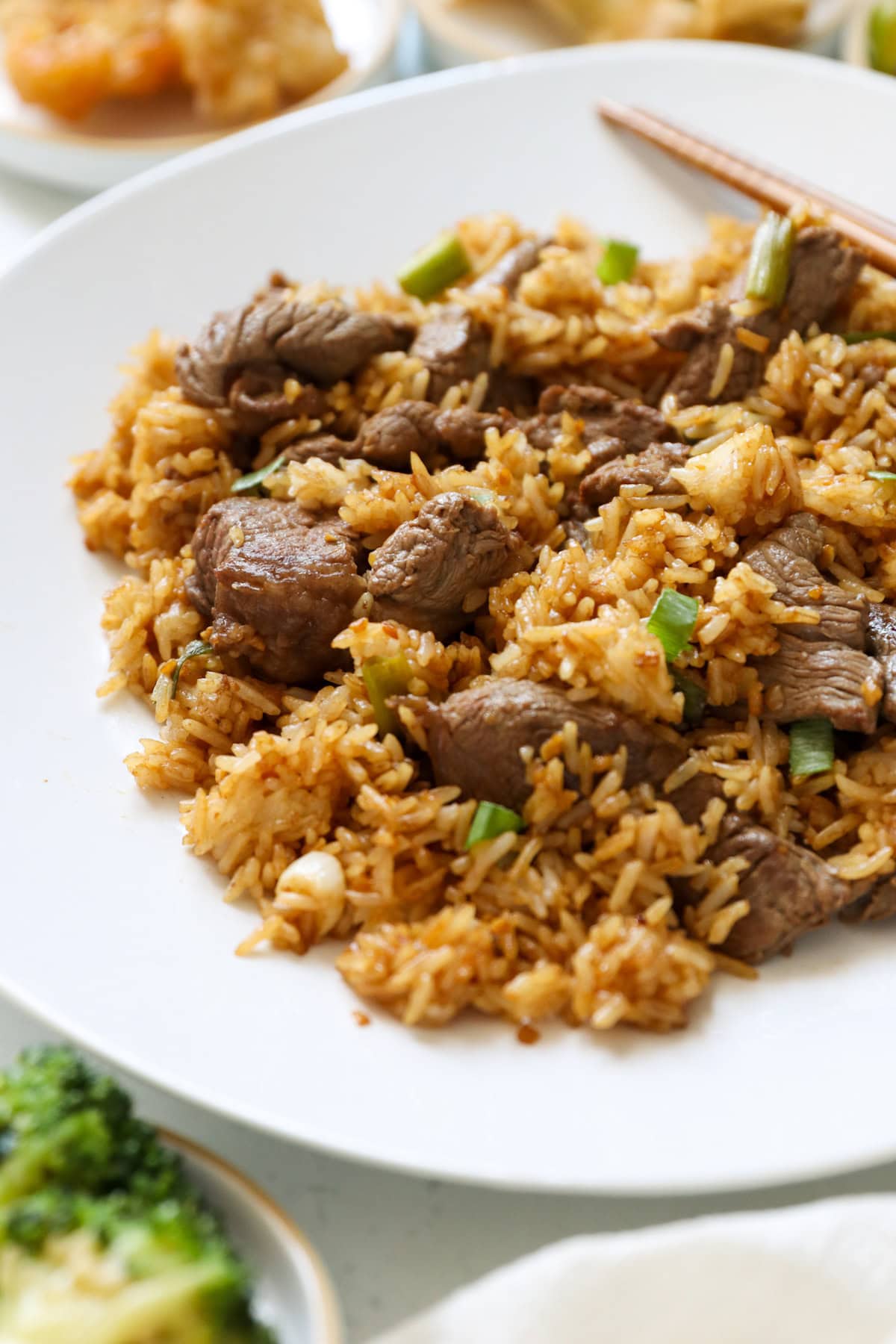 simple beef fried rice