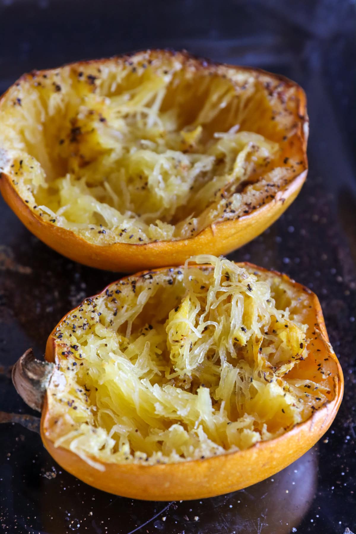 roasted spaghetti squash