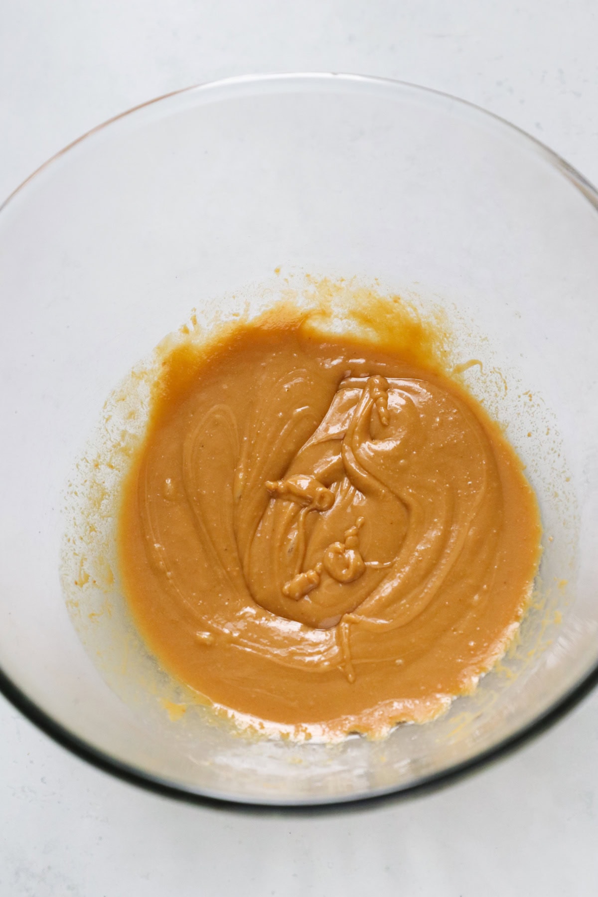 melted peanut butter and honey