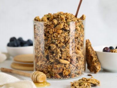 peanut butter and honey granola recipe