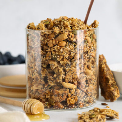 peanut butter and honey granola recipe