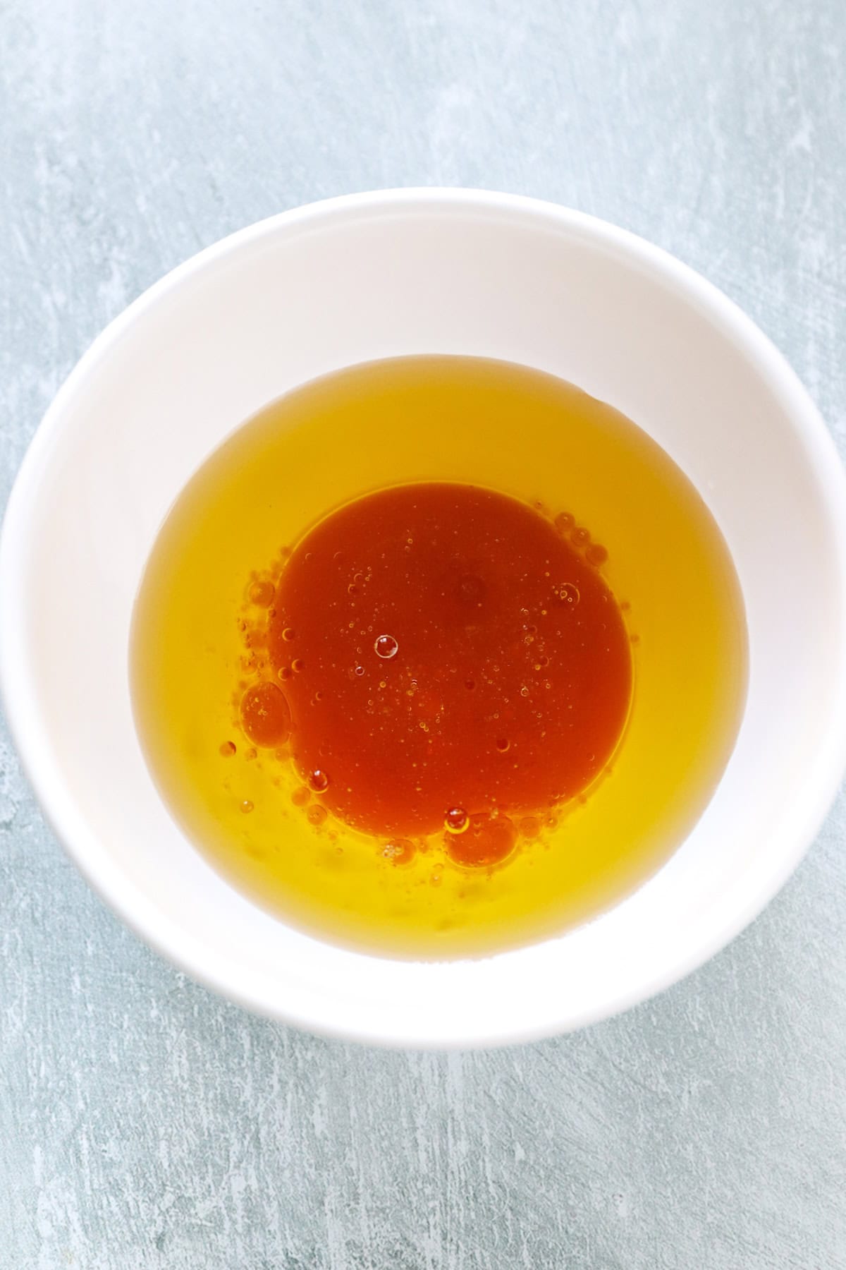 olive oil and red wine vinegar