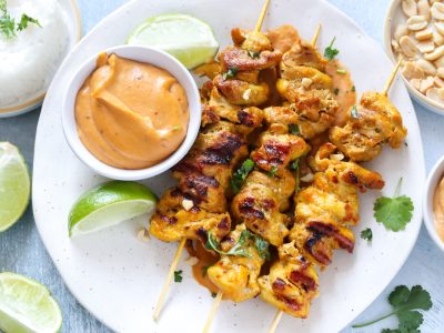 Thai chicken satay recipe